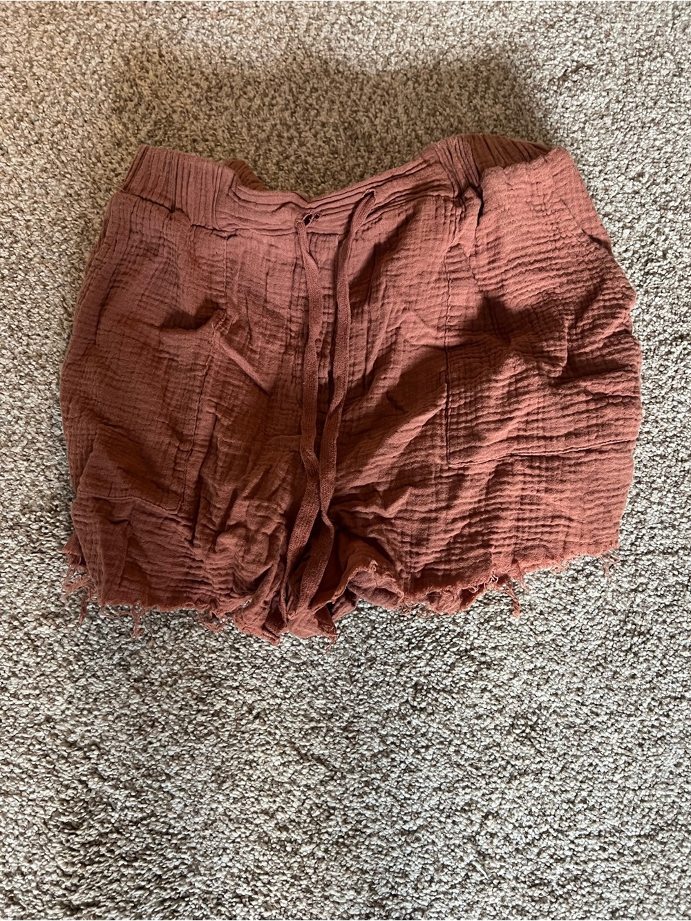 bohme paper bag shorts (Mauve)